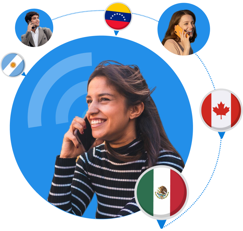 LLAMADAS llimitadas  A México, España, Sudamérica Y MÁS